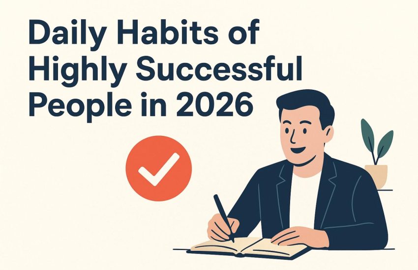 Daily Habits of Highly Successful People in 2026